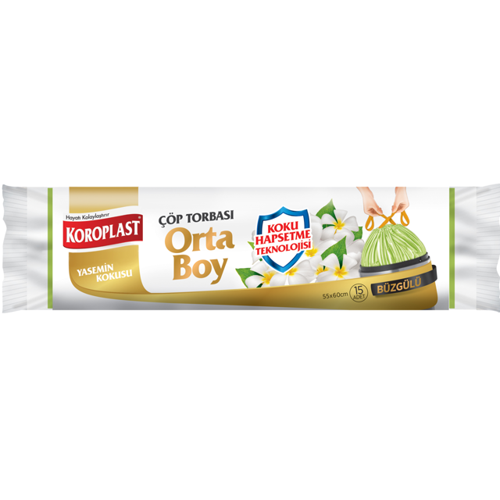 Buzgulü Çöp Torbası Orta 1 Adet