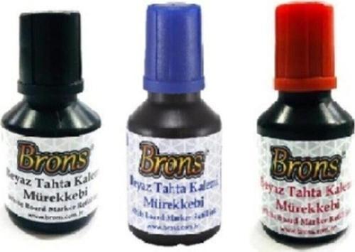 30 Cc Tahta Kalem Mürekkebi ( 1 Siyah 1 Mavi 1 Kırmızı ) Toplam 3 Adet Gönderilecektir. Tx