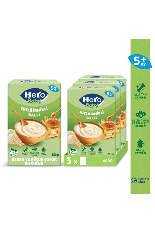 Sütlü İrmikli Ballı 200G X3