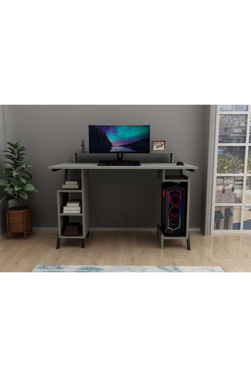 Milano Çalışma Masası, 120 Cm Sis Gri