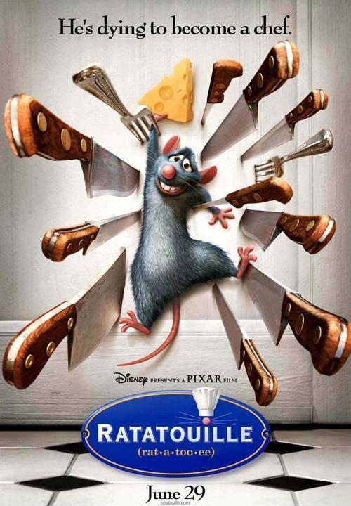 Ratatoille Film Afişi Poster (35x50 Cm)