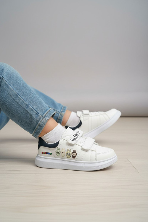 Karakter Figürlü Cırt Cırtlı Çocuk Sneaker