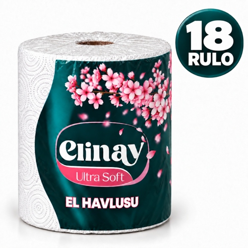 Ultra Soft XL Dev Rulo Mutfak Kağıt Havlusu 18 Rulo (3 Paket × 6 Rulo)