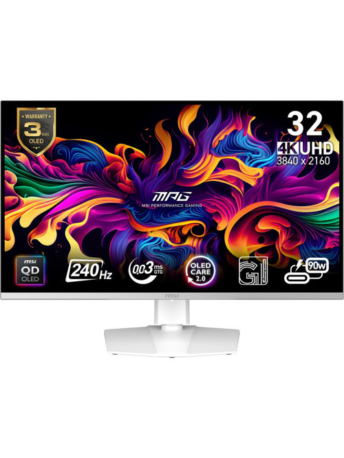 MSI Outlet MPG 321URXW QD-OLED 31.5" 0.03 ms 4K 240 Hz Oyuncu Monitörü
