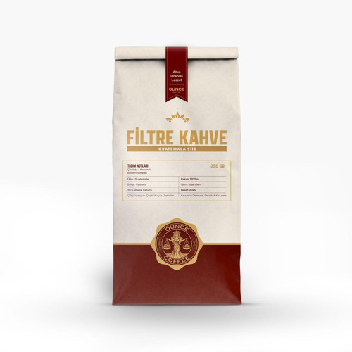 Filtre Guatemala Shg 250gr Çekirdek
