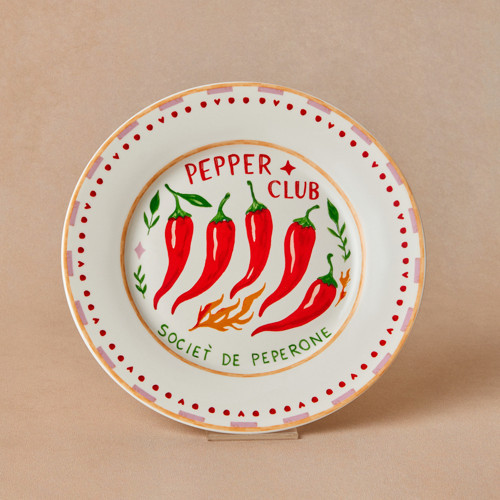 Pepper Club Pasta Tabağı Peperone 19 cm