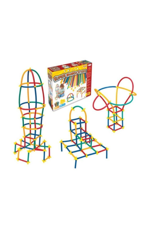 Unisex Çocuk Bambu Stick Öğretici Set 300 Parça