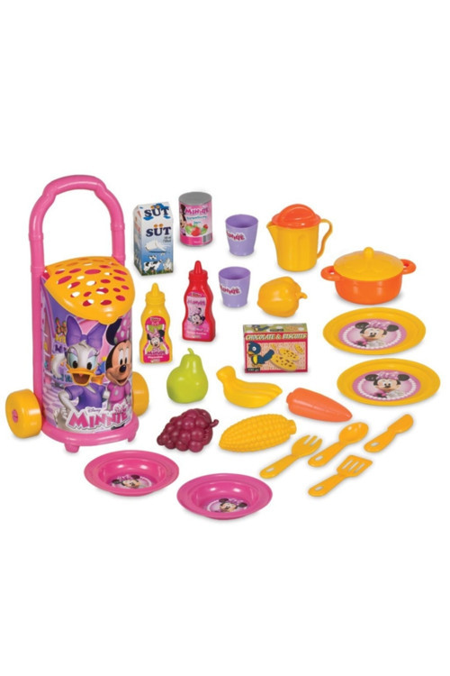 Oyuncak Minnie Mouse Pazar Arabası