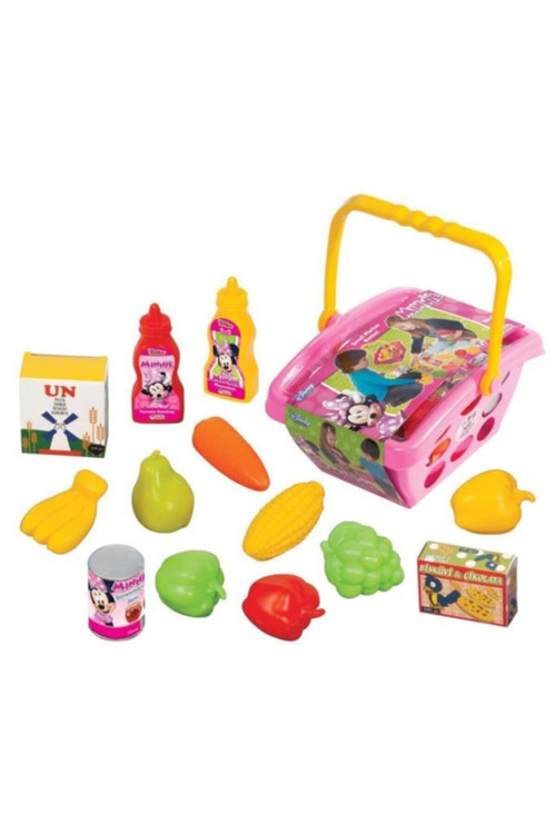 Oyuncak Minnie Mouse Küçük Market Sepeti