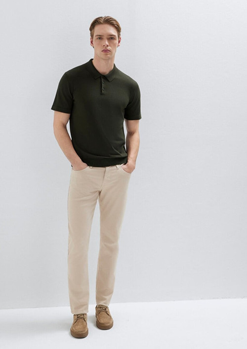 MARCUS Silver Lining Mavi Black Bej Erkek Kot Pantolon M00351A2795