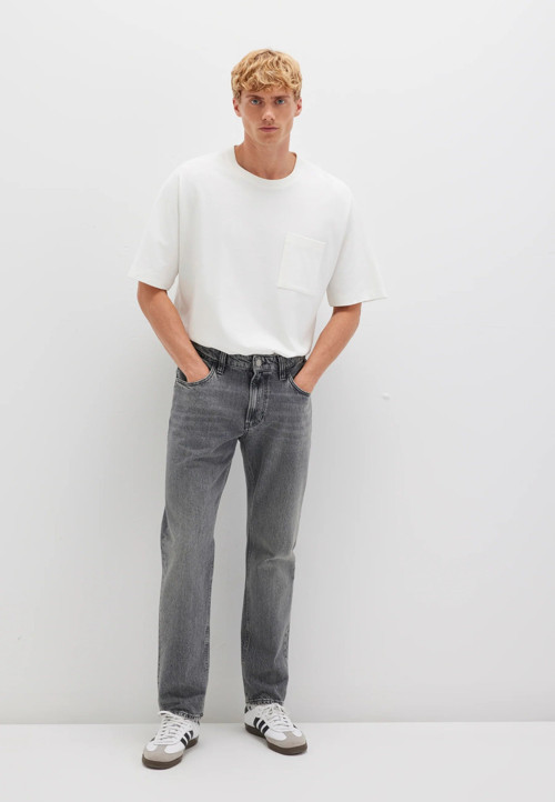LONDON Street Gri Denim Antrasit Erkek Kot Pantolon M0010172-88530