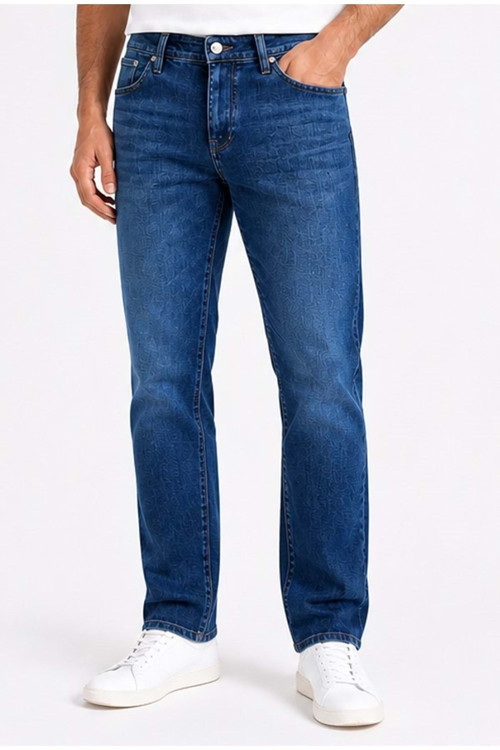 MARCUS Mid Blue Str Denim Erkek Kot Pantolon M00351A3235