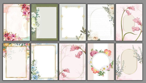Mektup Kağıdı (A4 - 29x21 Cm- 10 Adet)