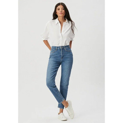 STAR Dark Blue DENIM Denim Kadın Kot Pantolon M101077-82194