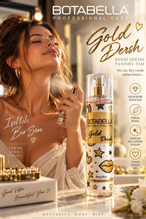 Body Mıst Gold Dush 250 Ml