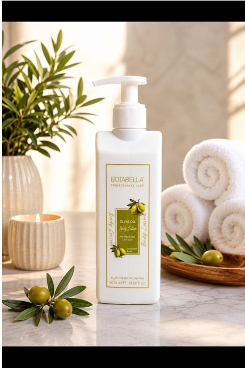 Zeytinyağlı Nemlendirici El Yüz Ve Vücut Losyonu 400 Ml