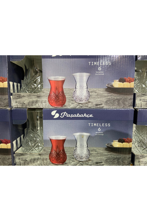 Tımeless 6 Lı Çay Bardağı Takımı