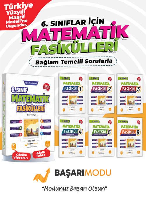 6. Sınıf Başarı Modu Matematik Fasikülleri