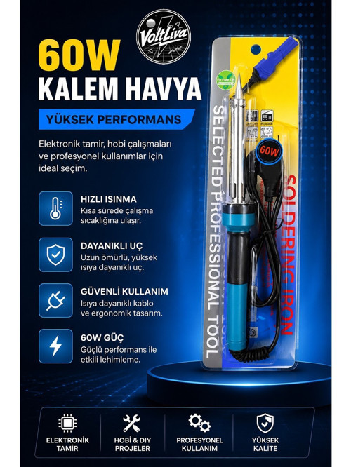 60W Lehim Kalemi - Kalem Havya