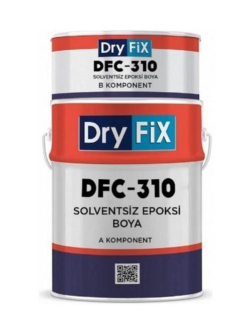 Dfc-310 Solventsiz Epoksi Son Kat Boya 20 kg Ral 7035 Açık Gri