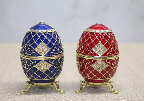 Swarovski Taşlı Yumurta - Model 4