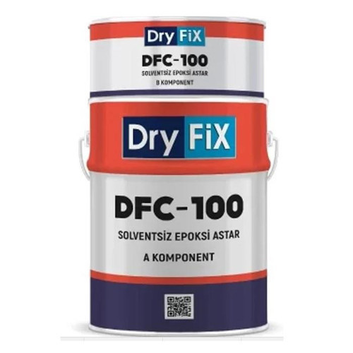 Dfc-310 Solventsiz Epoksi Son Kat Boya 20 kg Ral 7047 Gri