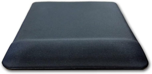 Kare Siyah Bilek Destekli Mouse Pad Ergonomik Kaymaz Taban Oyun ve Ofis için Fare Altlığı Suya Tere Dayanıklı Mouse Pad (1 ADET)