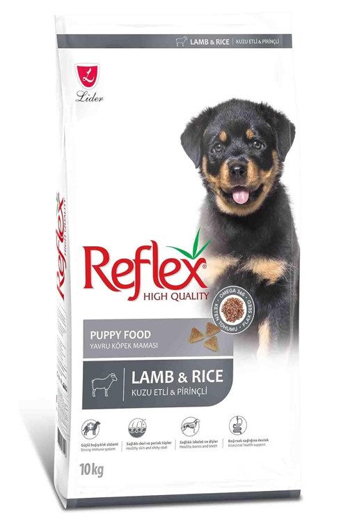 Kuzu Etli Pirinçli Yavru Köpek Maması 10 Kg