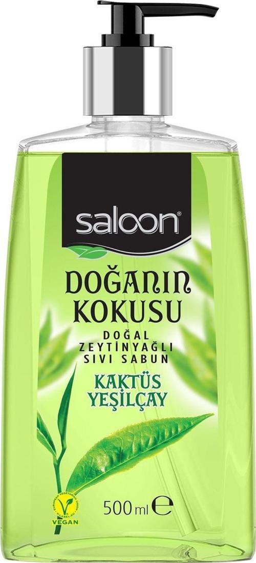Doğanın Kokusu Sıvı Sabun Kaktüs Yeşil Çay Kokulu 500 Ml