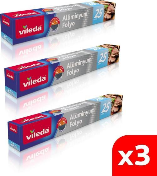Alüminyum Folyo 25 Mt 3'lü Paket