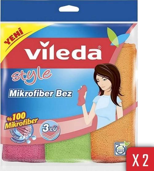 Style 3'lü Mikrofiber Bez 2'li Paket