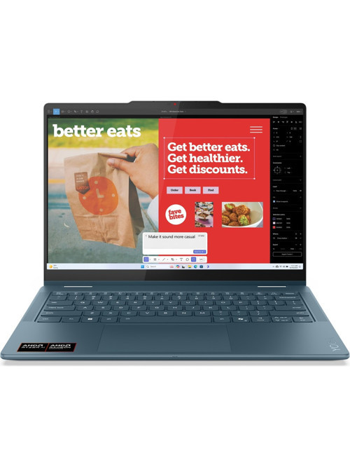 Yoga 7 2-In-1 AMD Ryzen AI 7 350 16GB 1TB SSD Windows 11 Home 14" 83JR00AETR