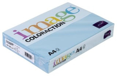 Image Coloraction A4 80 Gr Açık Mavi Renkli Fotokopi Kağıdı - 2 Paket (1.000 Yaprak)