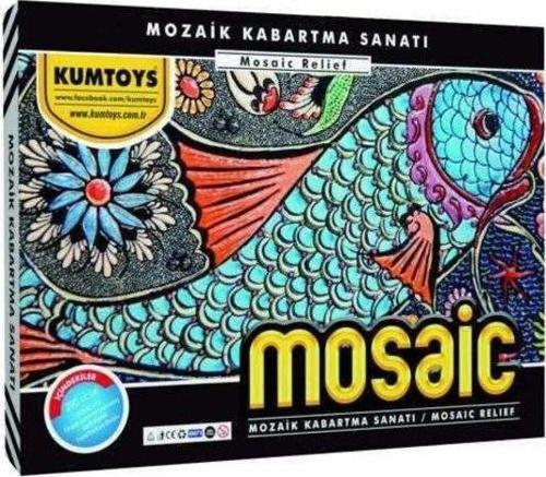 Jel Mozaik Kabartma Sanatı 30x40cm Moziyik Mosaic Kabartma