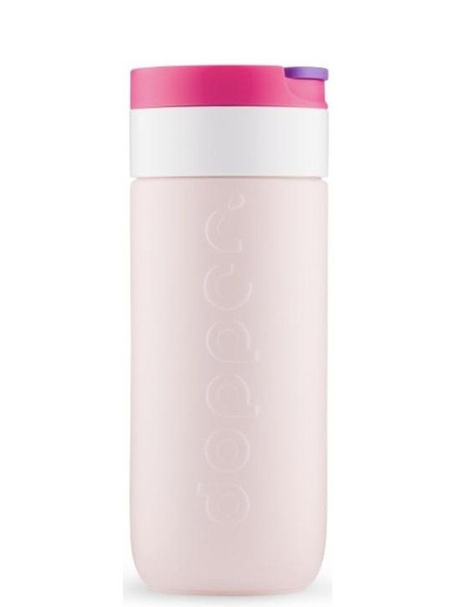 Travel Mug Yalıtımlı Termos Bardak 400 ml - Çilek Pembesi