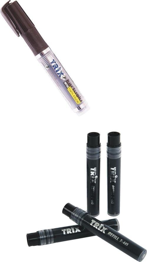 Tahta Kalemi Kartuşu 4 Adet +Kalemi Siyah