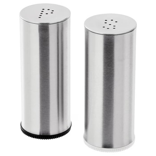 802.336.75 Plats Tuzluk ve Biberlik, Paslanmaz Çelik, 2'li Set Ikea