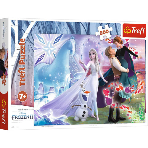 , Bulmaca, Kız Kardeşlerin Sihirli Dünyası, Disney Karlar Ülkesi 2, 200 parça, 7 yaşından büyük