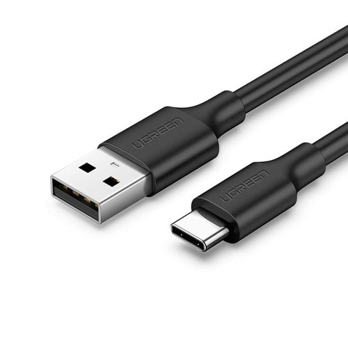 2.0 A USB-A USB-C, Şarj ve Data Kablosu, 25 Santimetre, Siyah, 60114