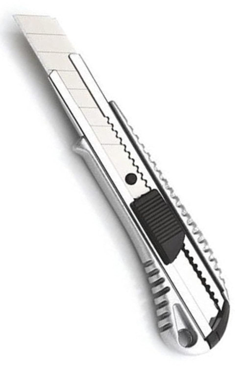 Lınao Demir Metal Maket Bıçağı Bıçak Geniş Model 1410