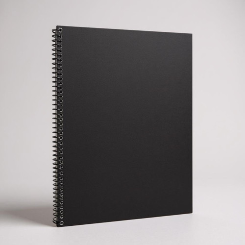 Çizgisiz Spiralli Not Defteri, A4 Boyut (21x29,7 cm), 60 Yaprak, 90gr. Ivory Kağıt, Ofi