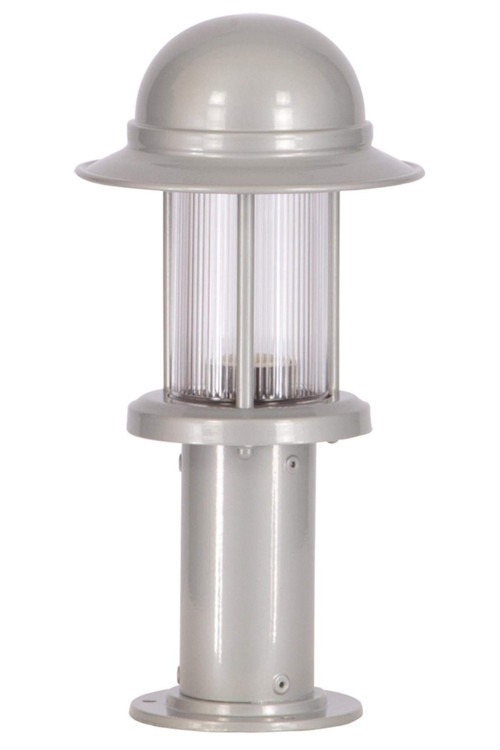 AVONNI BSU-68134-GR-K Beyaz Elektrostatik Toz Boyalı Dış Mekan Aydınlatma, E27, Aluminyum, Polikarbon Cam, 18cm