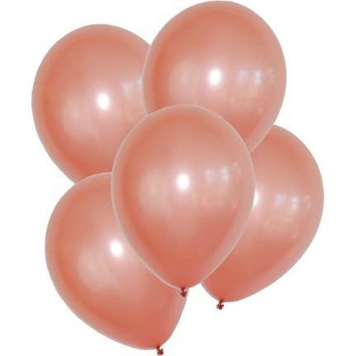 Benim - Metalik Rose Gold Balon 12 İnch 10 Adet