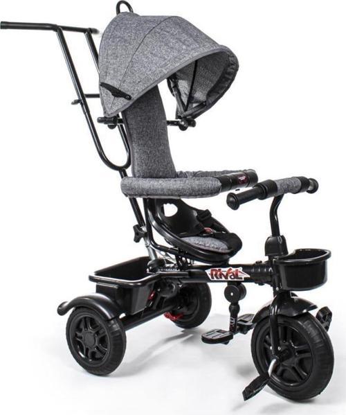 RV501 Hiper Bike Ebeveyn Kontrollü Gri 3 Tekerlekli Bisiklet