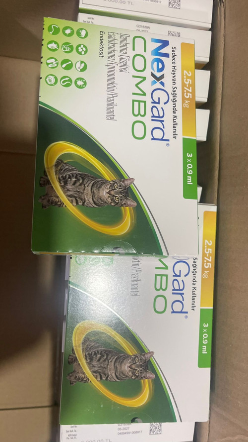 combo gard nexgard 2-7 kılo kedi