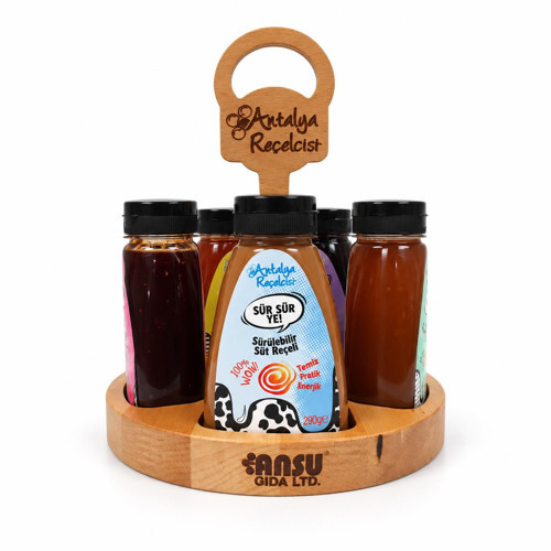 Meyvele YE! 5'li Set - Ahşap Stant Hediyeli