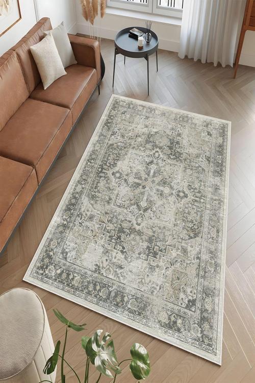 Dekoratif Özel Tasarım Yıkanabilir, İnce, Kaymaz Tabanlı, Modern Halı