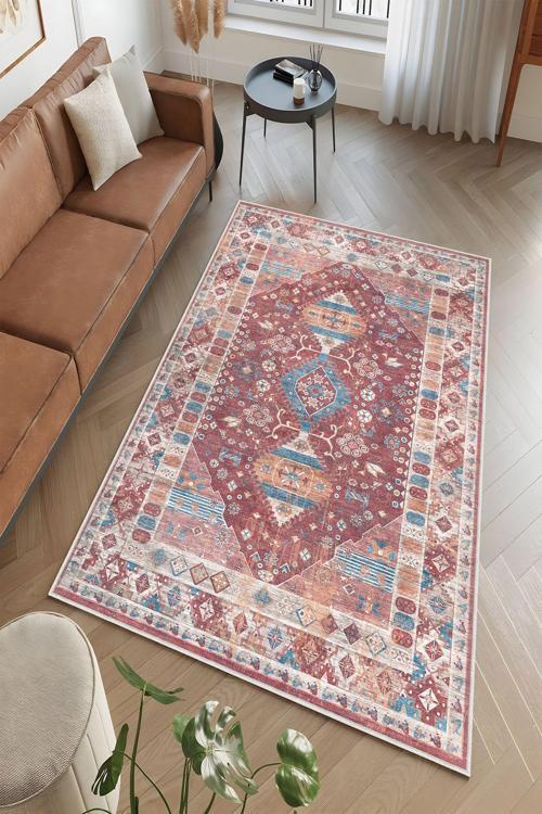 Dekoratif Özel Tasarım Yıkanabilir, İnce, Kaymaz Tabanlı, Modern Halı