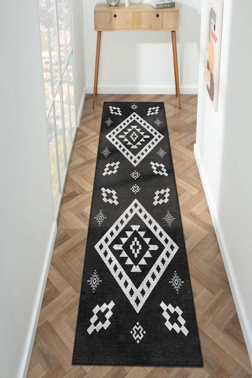 Dekoratif Kaymaz Taban, Özel Tasarım, Yolluk ,Runner , Koridor Halısı