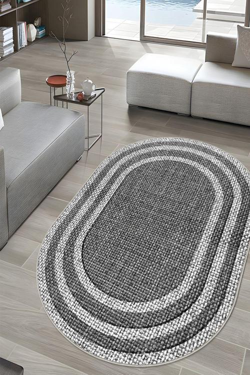 Dekoratif Özel Tasarım Yıkanabilir, İnce, Kaymaz Tabanlı, Modern Halı